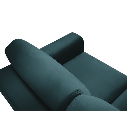 Cosmopolitan Design Petrolej zelena bar&amp;scaron;unasti sklopiva/s prostorom za odlaganje sofa 235 cm Kyoto &amp;ndash; Slike