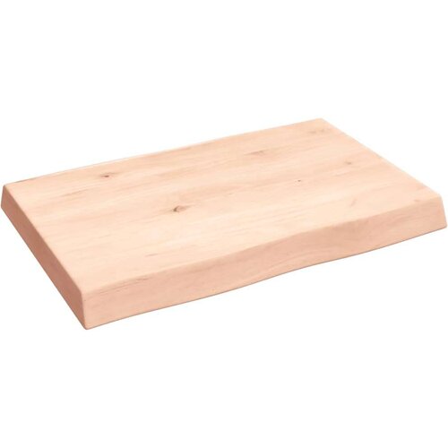 vidaXL Stolna ploča 60x40x6 cm netretirana hrastovina sa živim rubom Cene