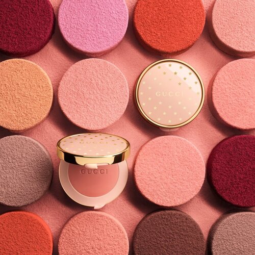 Gucci Beauty Blush De Beaut&amp;eacute; rdečilo v prahu odtenek 01 Silky Rose 5.5 g Slike