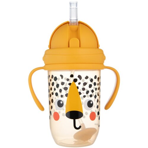 Canpol BabiesBoo Cup skodelica z utežjo Gepard 6m+ 270 ml Slike