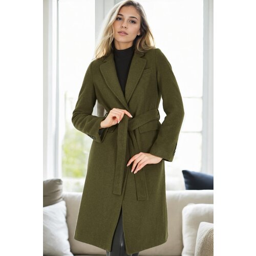 Dewberry Z6628 WOMEN'S COAT-KHAKI-1 Cijene