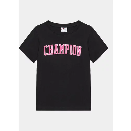 Champion Majica 404658 Črna Regular Fit