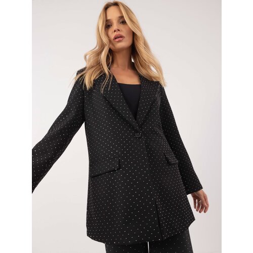 Italy Moda Blazer-DHJ-MA-A8315.22-black Cene