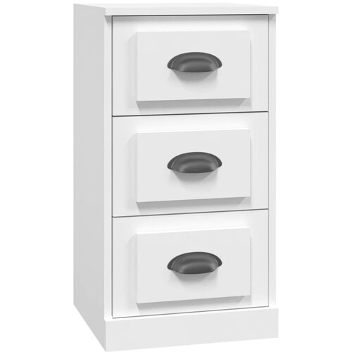 Maison Chic Komoda - Predalnik bela 36x35,5x67,5 cm inženirski les, (21716151) Slike