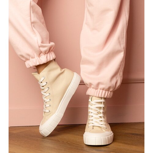 Gemre Beige high-top sneakers Citta Cijene