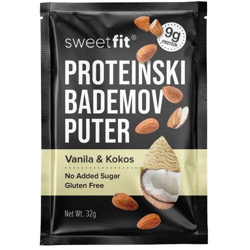  Vanila i kokos - Proteinski bademov puter Cene