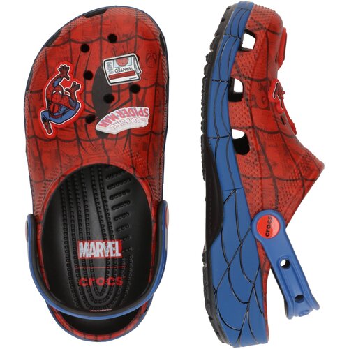 Crocs Odprti čevlji &amp;#039;Classic&amp;#039; modra / brusnica / črna / bela Slike
