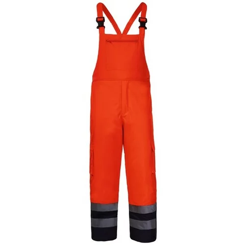 Lahti Pro visoko vidne delovne hlače z naramnicami XL L4110204
