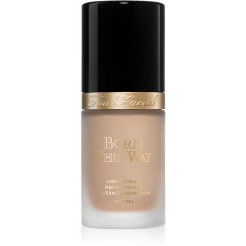 Too Faced Born This Way Flawless Coverage Natural Finish Foundation puder s visokim prekrivanjem za prirodan izgled nijansa Almond 30 ml Cijene