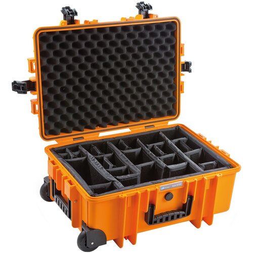 B_W_International B&amp;amp;W Outdoor Case 6700 incl. divider system orange Slike
