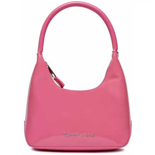 Tommy Jeans Ročna torba Tjw Ess Must Shoulder Bag Patent AW0AW16136 Pink Alert THW