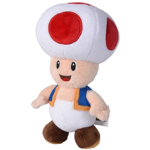 Super Mario Nintendo Toad Pli&amp;scaron;ana Igračka - 20 cm Slike