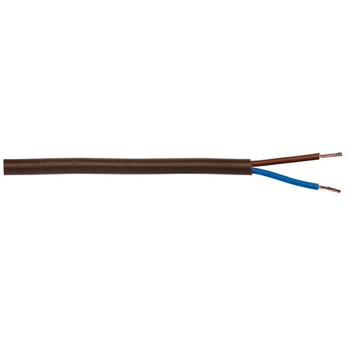 Kabel po dužnom metru (H03VV-F2x0,75, Smeđe boje) Slike