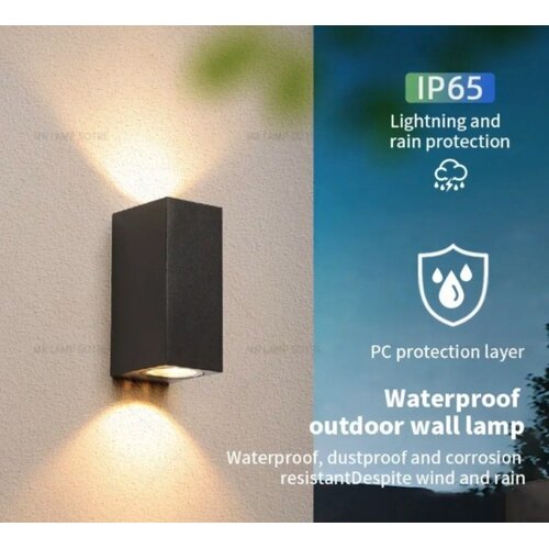  zidna led lampa dvostrana 10W IP65 &ndash; aluminijumsko kući&scaron;te Cene