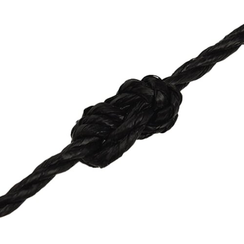  Radno uže crni 8 mm 500 m od polipropilena Slike