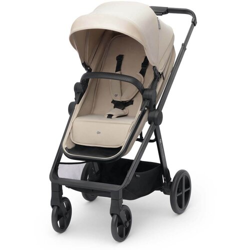 Kinderkraft dječja kolica 4u1 newly&amp;trade; sand beige + mink&amp;trade; pro + isofix baza mink&amp;trade; fx Slike