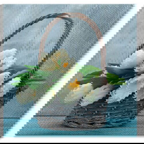  Serviete za decoupage Tulips in the Basket - 1 kos (Serviete za) Slike