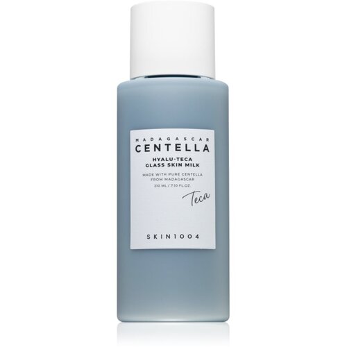 SKIN1004 Madagascar Centella Hyalu-Teca Glass Skin Milk mlečni tonik za osvetljevanje kože in hidratacijo 210 ml Slike
