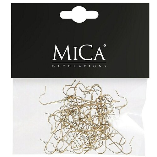 Metalna kukica za kuglice (Zlatna, 50 Kom.) Cijene