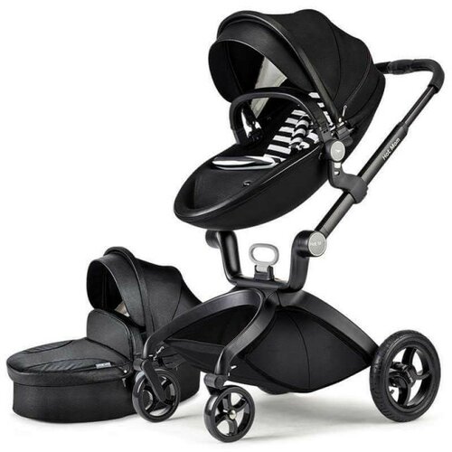 Hot Mom kolica za bebe black 2U1 sportsko sediste+korpa F022BLACK Cene
