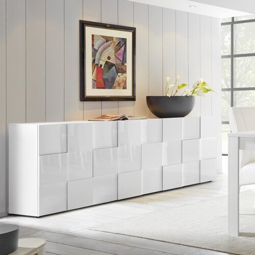 LC Mobili Moderna kredenca z 4 vrati 241x84 cm - DAMA 209008-19 Cene