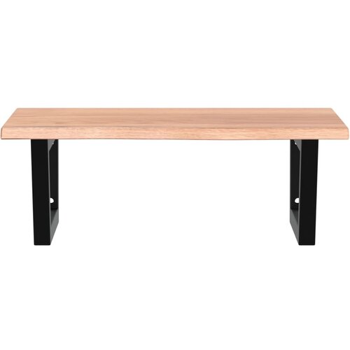  Zidna polica za umivaonik od čelika i masivne hrastovine Smeđa 60 x 50 x 2 cm Slike