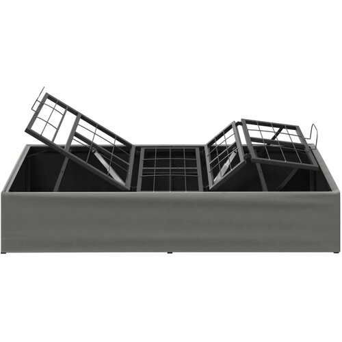  Električni podesivi okvir kreveta Tamnosiva 200 x 70 x 33 5 cm - Tamnosiva 70 x 200 cm Slike