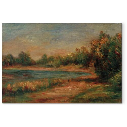  Slika - Pierre-Auguste Renoir &amp;ndash; Paysage &amp;agrave; Guernesey 90x60 Akustična Slike