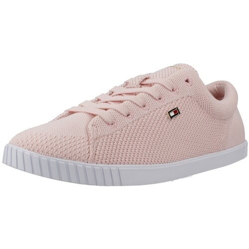 Tommy Hilfiger Modne superge FLAG LACE UP SNEAKER KNI Rožnata Cene