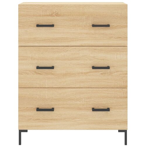  Komoda boja hrasta sonome 69,5x34x90 cm od konstruiranog drva Slike