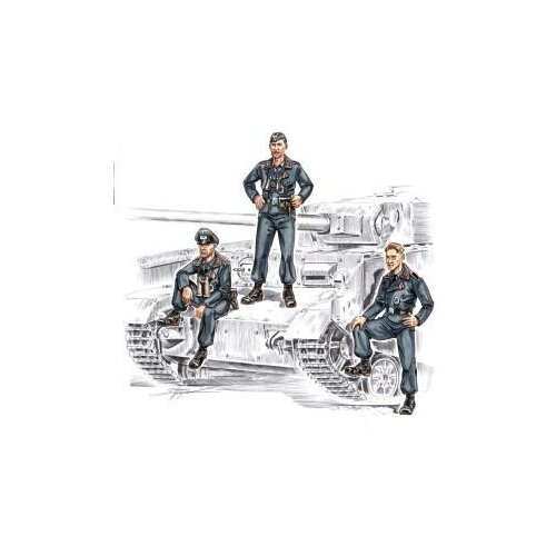 Special-Hobby German tankers WW II (3 fig.), (21287386) Cene