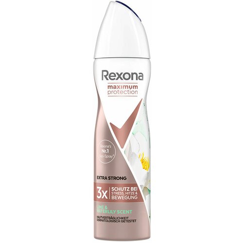 Rexona dezodorans u spreju max pro lime&waterlily 150ml Slike