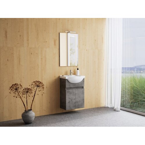 Tboss kopalniška omarica z umivalnikom sparta vanity, 55cm, Cene