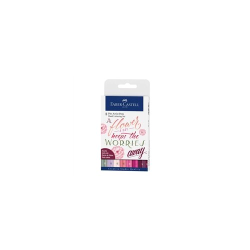 Faber-Castell Flomasteri Pitt Lettering Flower, 8 komada Cijene