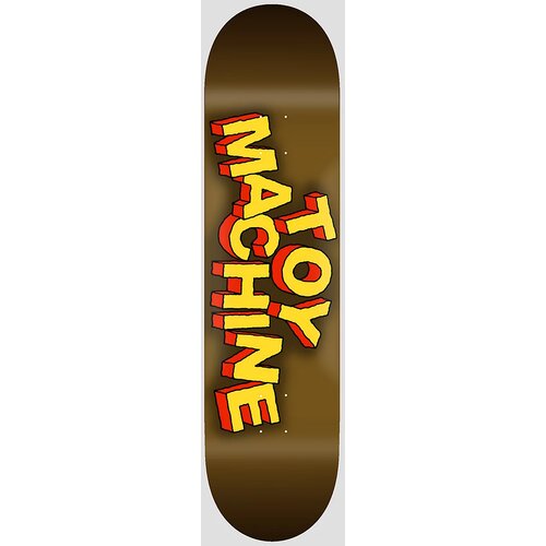 Toy Machine Hirotton Logo Symmetrical Shape 8&amp;quot; Skateboard deska yellow Slike
