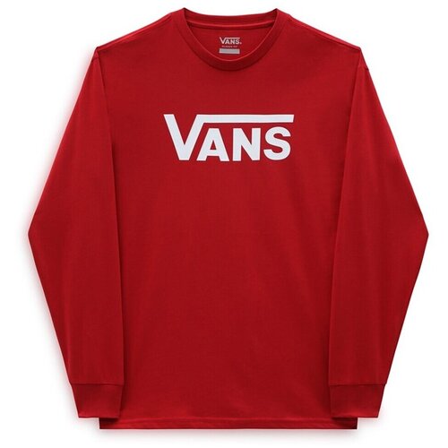 Vans Majice s kratkimi rokavi Mn Classic Ls Rdeča Slike
