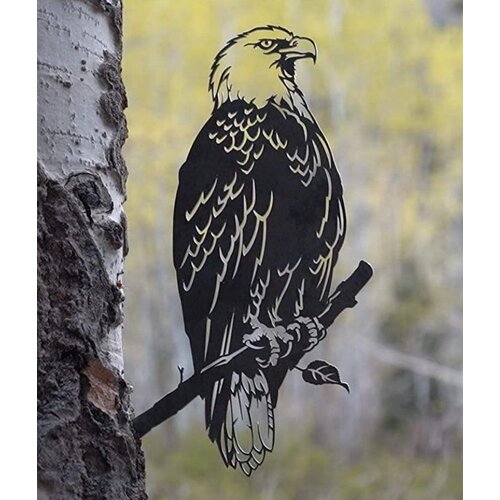 Wallity zidna dekoracija eagle, 22 x 31 cm, crna Cene