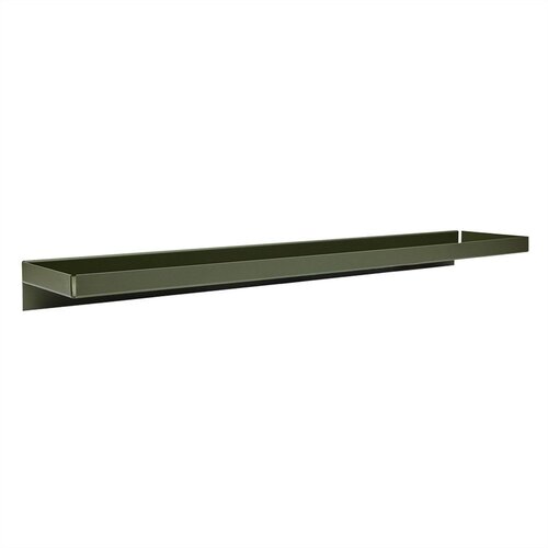 OYOY Living Design Temno zelena kovinska polica 80 cm Bakku &ndash; Cene