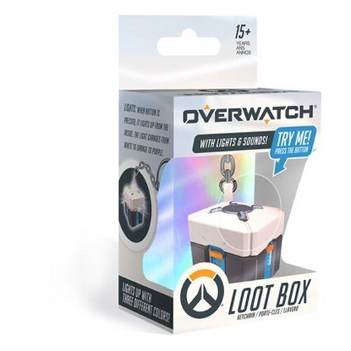 Jinx Overwatch Lootboox Light-Up Keychain Cene