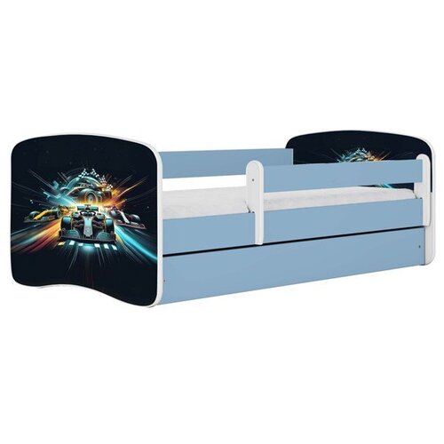 HAPPYKIDS Dječji krevet Dreamy formula 140x70 bez madraca s ladicom Plava Cene
