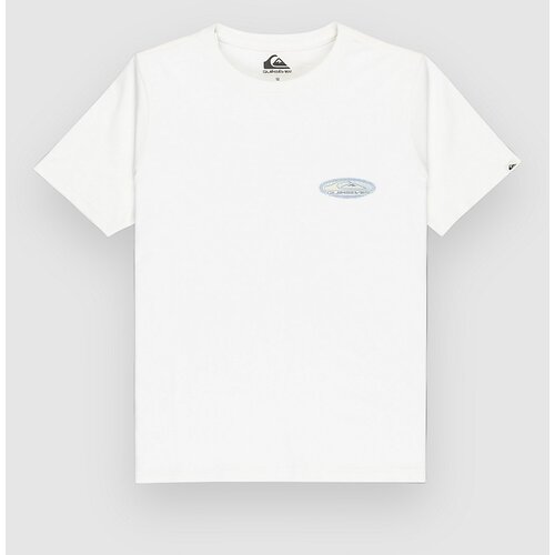 Quiksilver Evo Border Lines Kids T-shirt snow white Cene