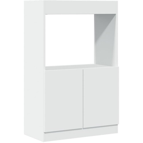 Maison Chic Visoka omara - Komoda - Predalnik bela 63x33x100 cm inženirski les, (21721481) Slike