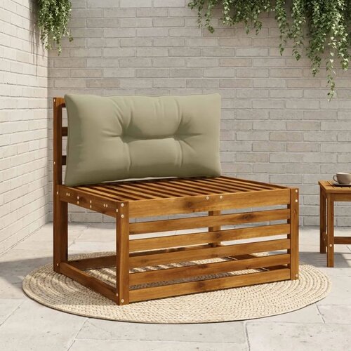  Jastučić za leđa PUTTEN 100% poliester Svijetlo zelena - Svijetlo zelena 80 x 40 x 10 cm Melange Cijene