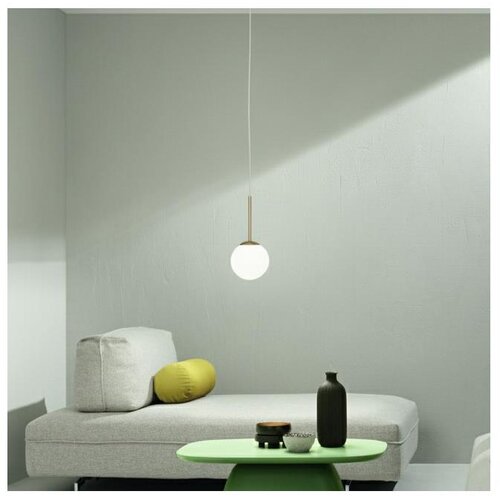  Ondaluce - Visilica na sajli JEWEL 1xE14/10W/230V prečnik 17 cm zlatna/bela Cene