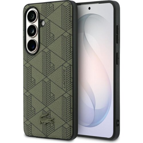 Lacoste Originalen ovitek Magnetic Samsung Galaxy S26 5G - monogram - temno zelen - LCHMS26SPBSB Cene