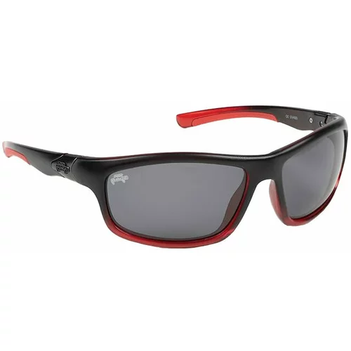 Fox Rage Sunglasses Transparent Red/Black Frame/Grey Lense