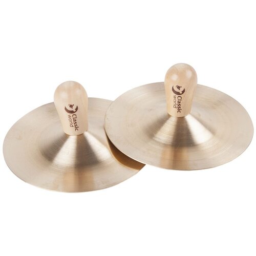 Classic World Edu glazbeni instrument: činele (9 cm) za djecu, 2 kom. Slike