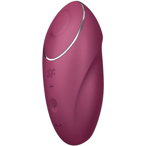 Satisfyer Tap & Climax 1 - 2u1 vibrator i stimulator klitorisa (crveni) Cene