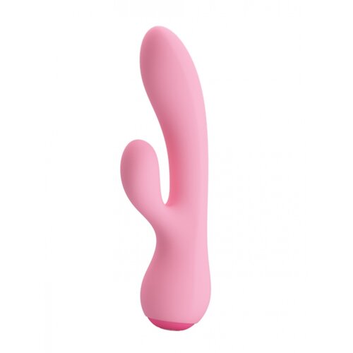 Pretty Love Vibrator sa dodatkom za klitoris Zachary, 12 funkcija, Roze Slike