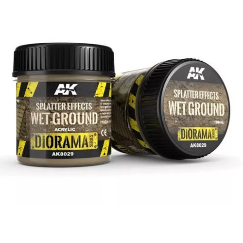 AK Interactive Splatter Effects Wet Ground - 100ml Cene